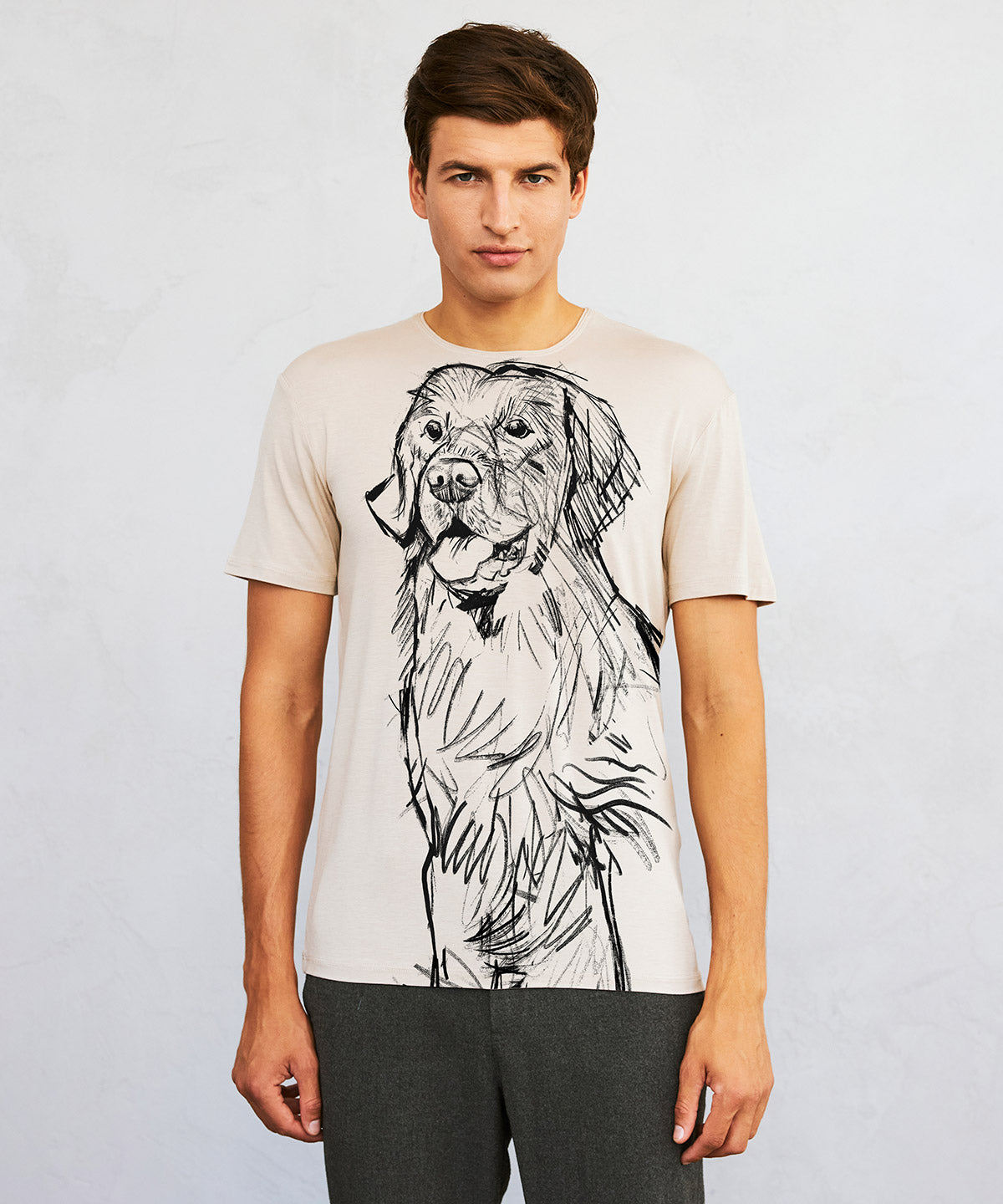 Golden Retriever No. 1 Men's Hummus T-Shirt