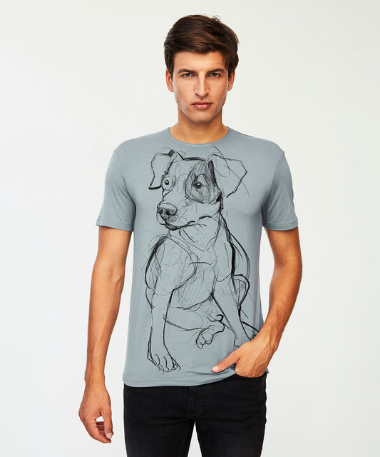 Parson Russell Terrier Men's Storm Cloud T-Shirt