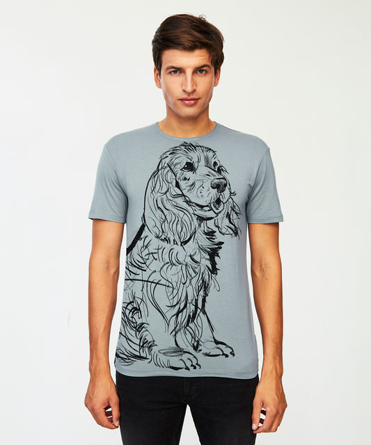 Cocker Spaniel Men's Storm Cloud T-Shirt