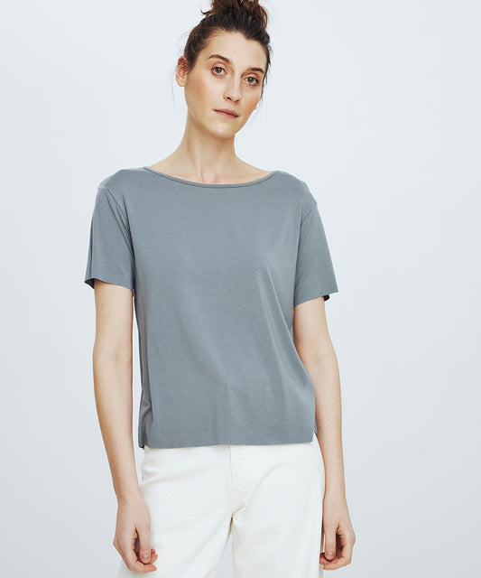 Storm Cloud Drop Shoulder T-shirt No. 902