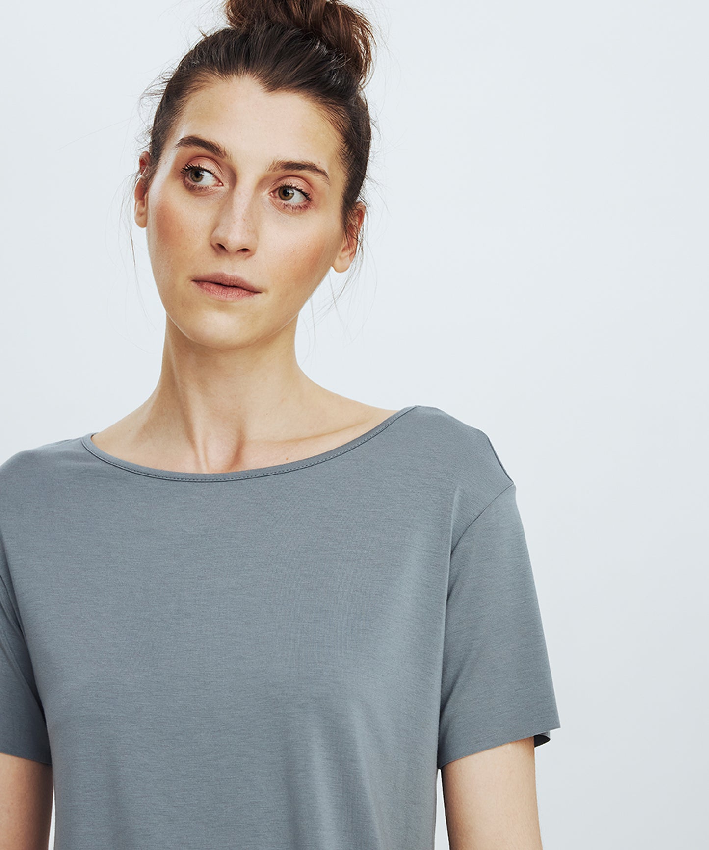 Storm Cloud Drop Shoulder T-shirt No. 902