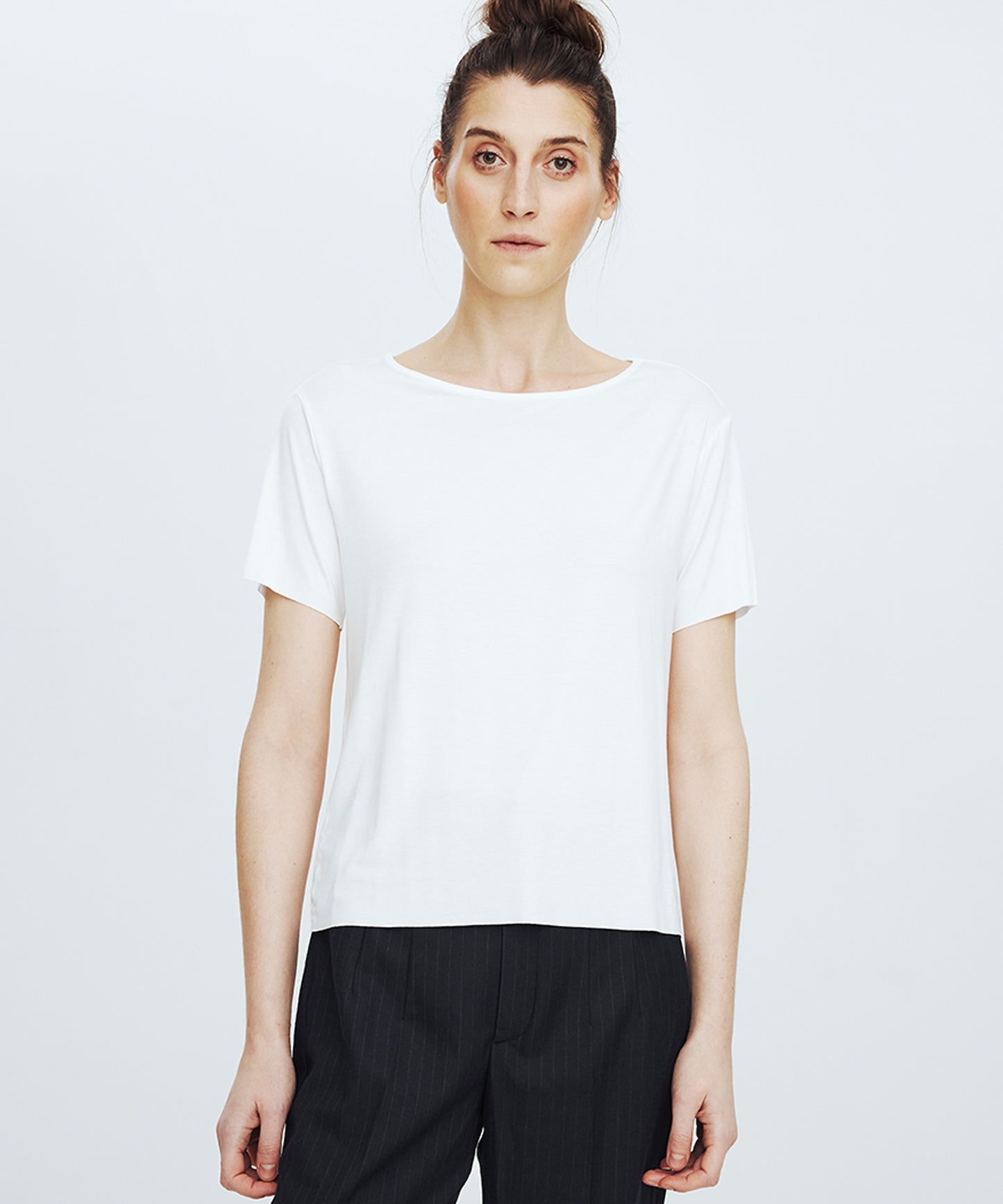 White Drop Shoulder T-shirt No. 902