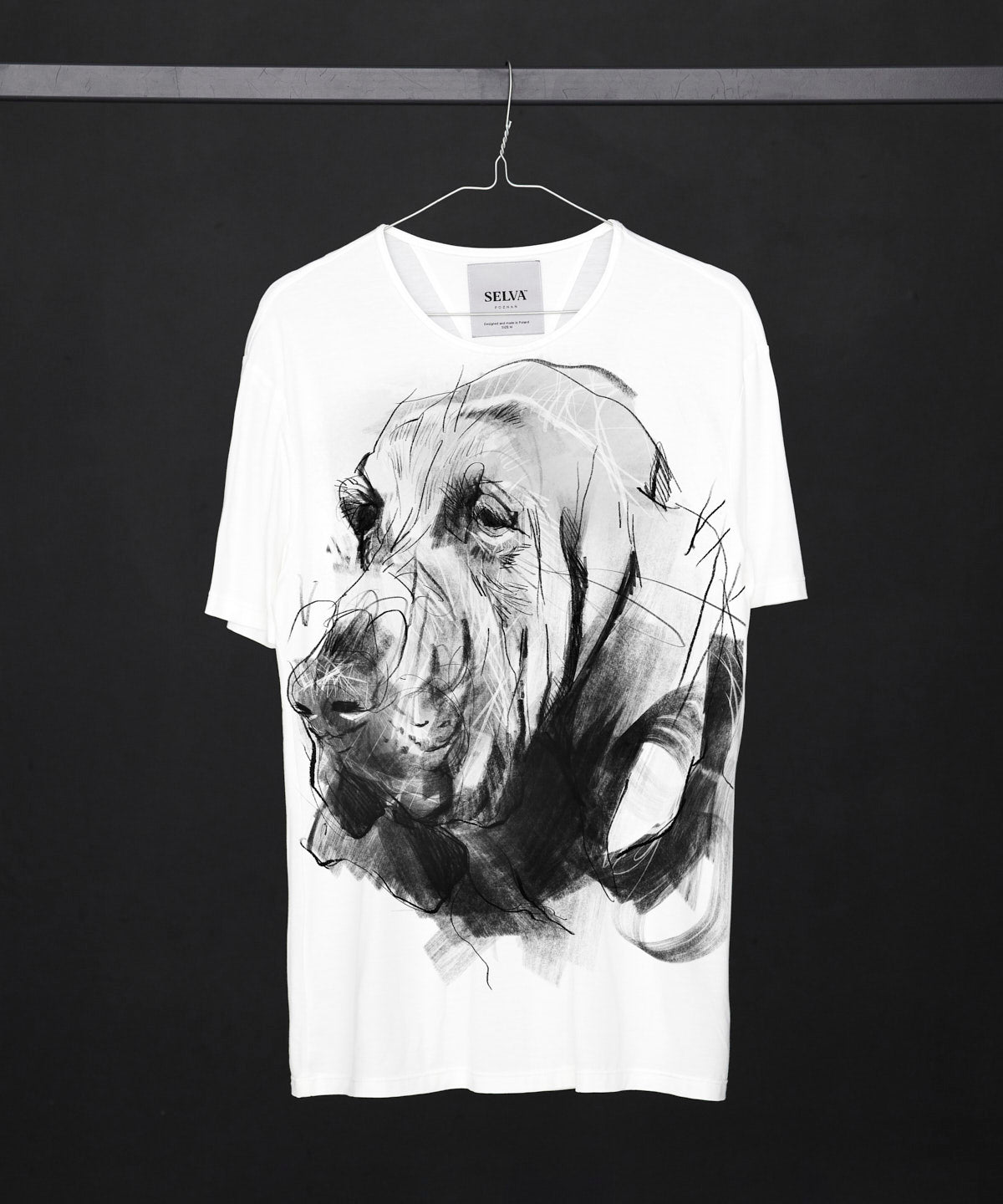 Bloodhound Men's White T-Shirt