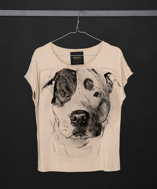 American Staffordshire Terrier No. 2 Women's Hummus T-Shirt