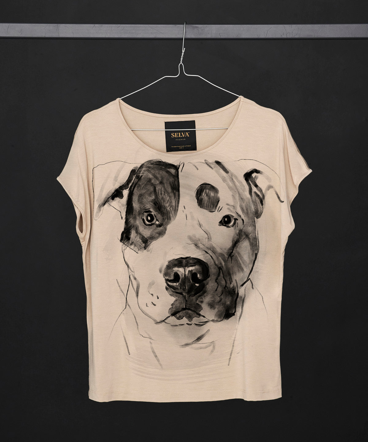 American Staffordshire Terrier No. 2 Women's Hummus T-Shirt