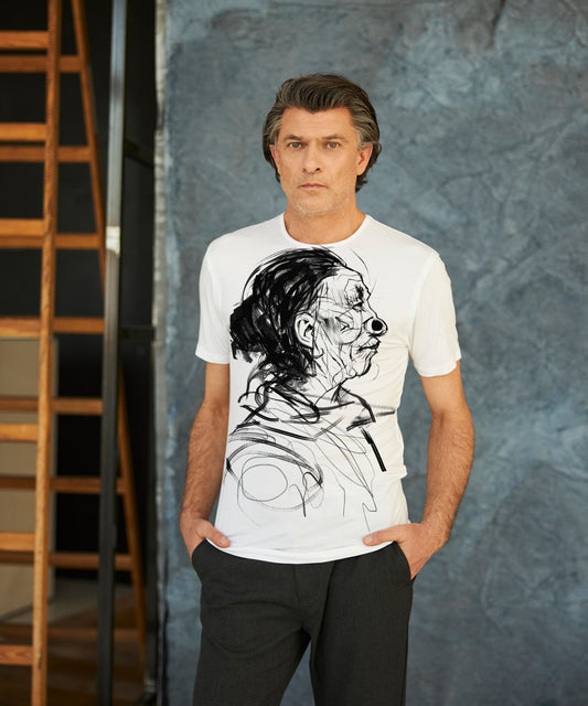 Apatani portrait man white