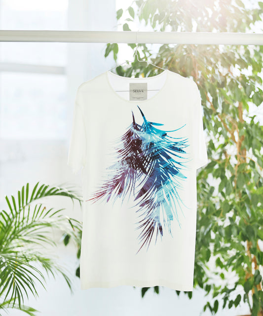 Aqua Leaves T-shirt