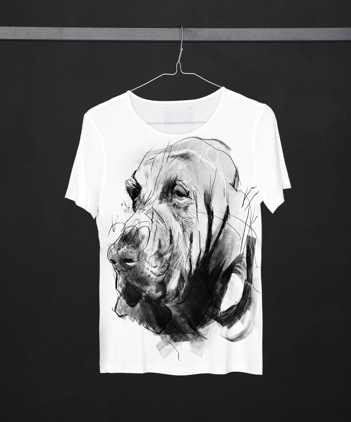 Bloodhound Women's White T-Shirt