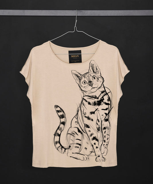 Bengal Cat Women's Hummus T-Shirt