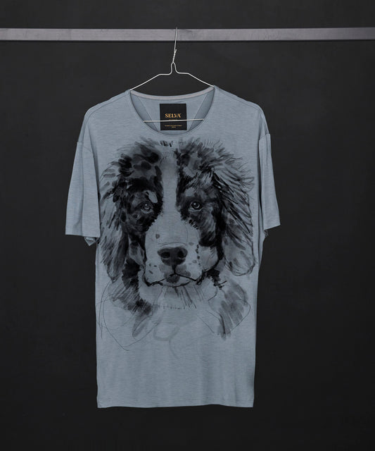 Koszulka męska - Bernese Mountain Dog No. 2 - Storm Cloud T-Shirt