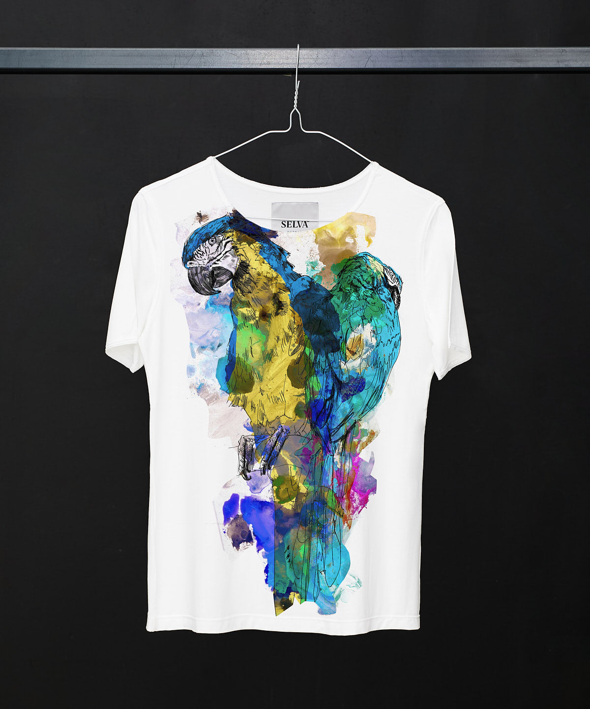 Blue Ara T-shirt Woman
