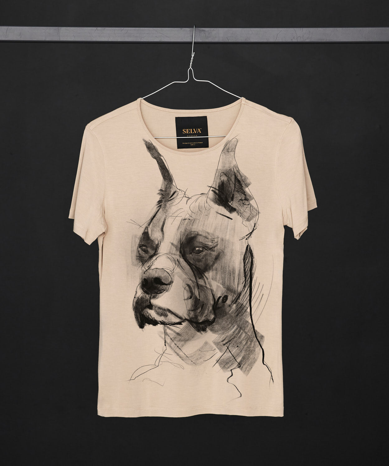 Koszulka damska - Boxer No. 4 - Hummus