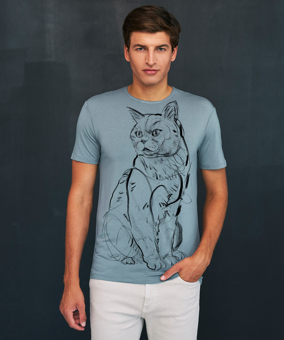 British Shorthair No. 2 Women's Storm Cloud T-Shirt