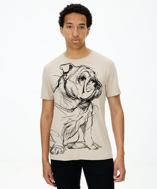Bulldog Hummus T-Shirt MAN