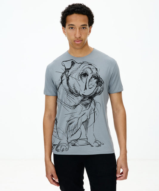 Bulldog Storm cloud T-Shirt MAN