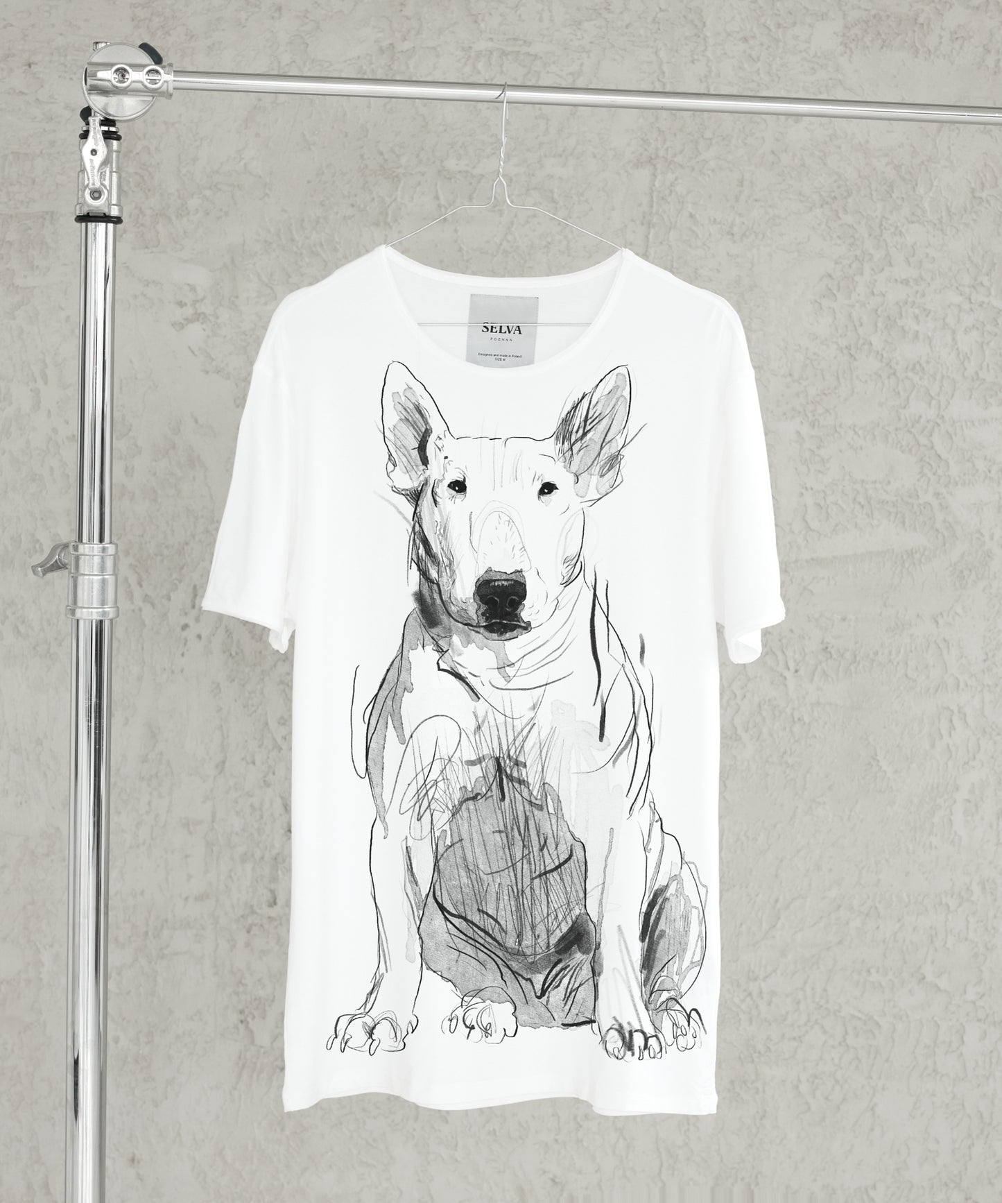 Bull Terrier No. 2 Men’s White T-Shirt