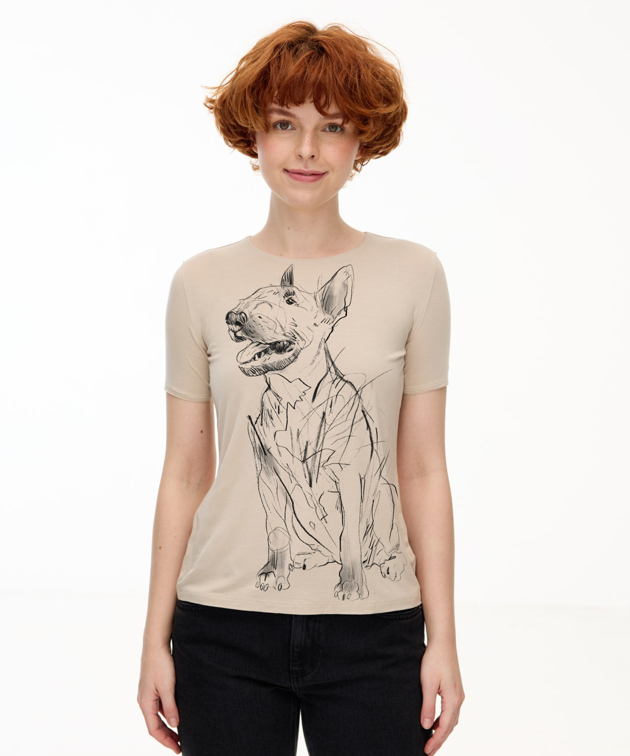 Bull Terrier Women's Hummus T-Shirt