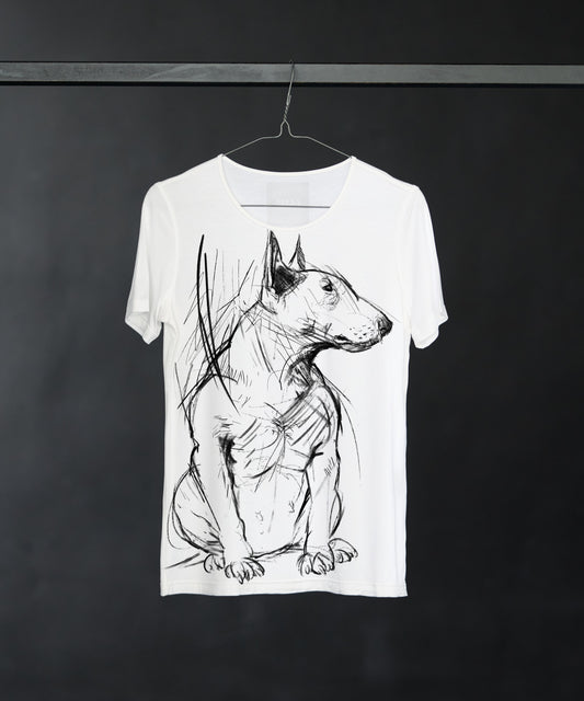 Bull Terrier No. 1 Women's White T-Shirt