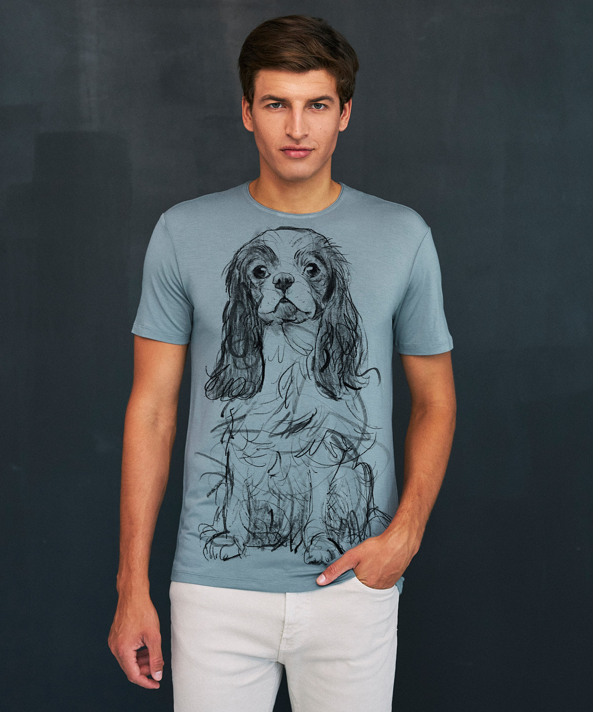 Cavalier No. 2 Men's Storm Cloud T-Shirt