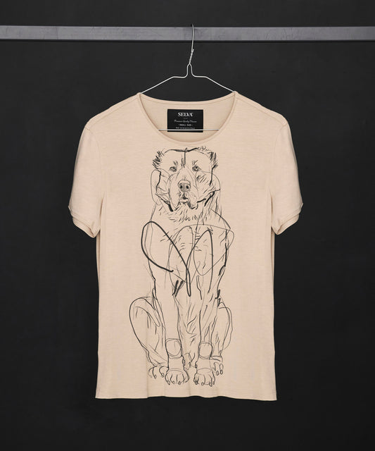 Central Asian Shepherd Dog Women's Hummus T-Shirt