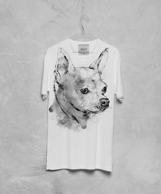 Chihuahua No. 4 Men's White T-Shirt