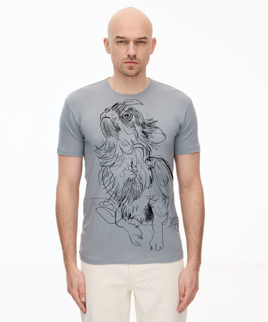 Chihuahua No. 5 Men's Storm Cloud T-Shirt