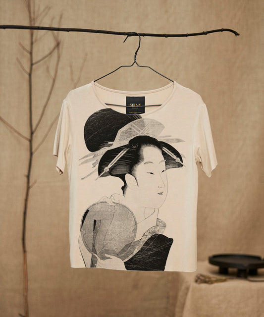 Chokosai Eisho no. 82 hummus t-shirt woman