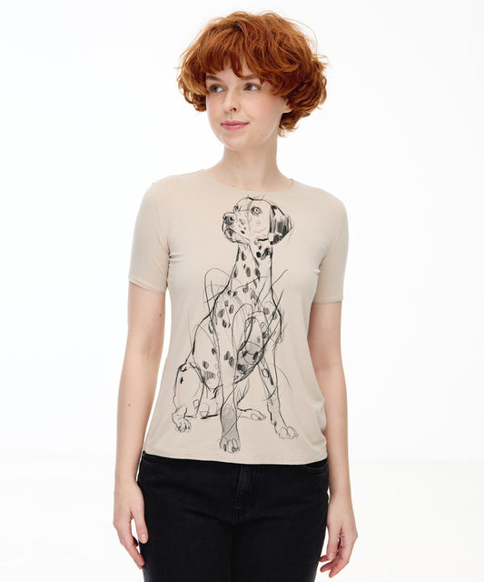 Dalmatian no.2 Women's Hummus T-Shirt