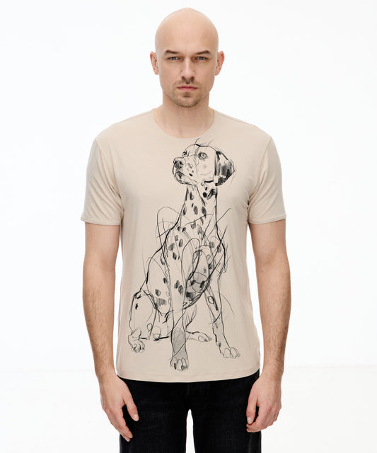 Dalmatian No. 2 Men's Hummus T-Shirt