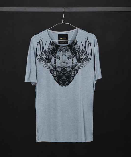 Deep sea fish storm cloud t-shirt MAN