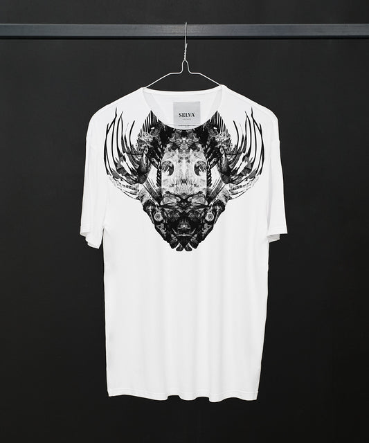 Deep sea fish white t-shirt MAN