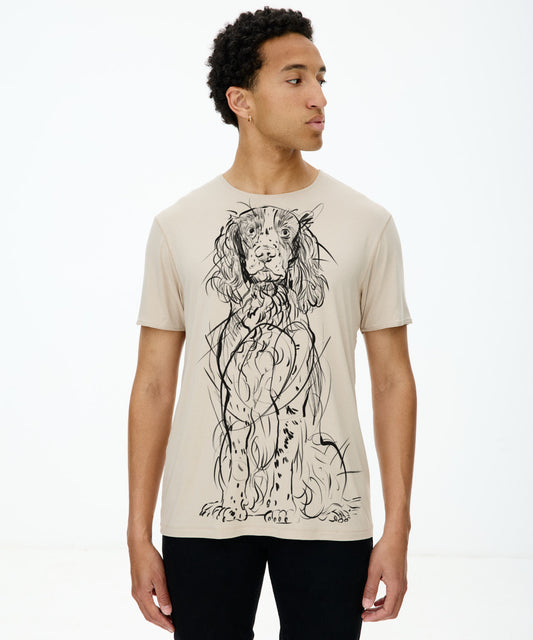 English Springer Spaniel No. 2 Men's Hummus T-Shirt