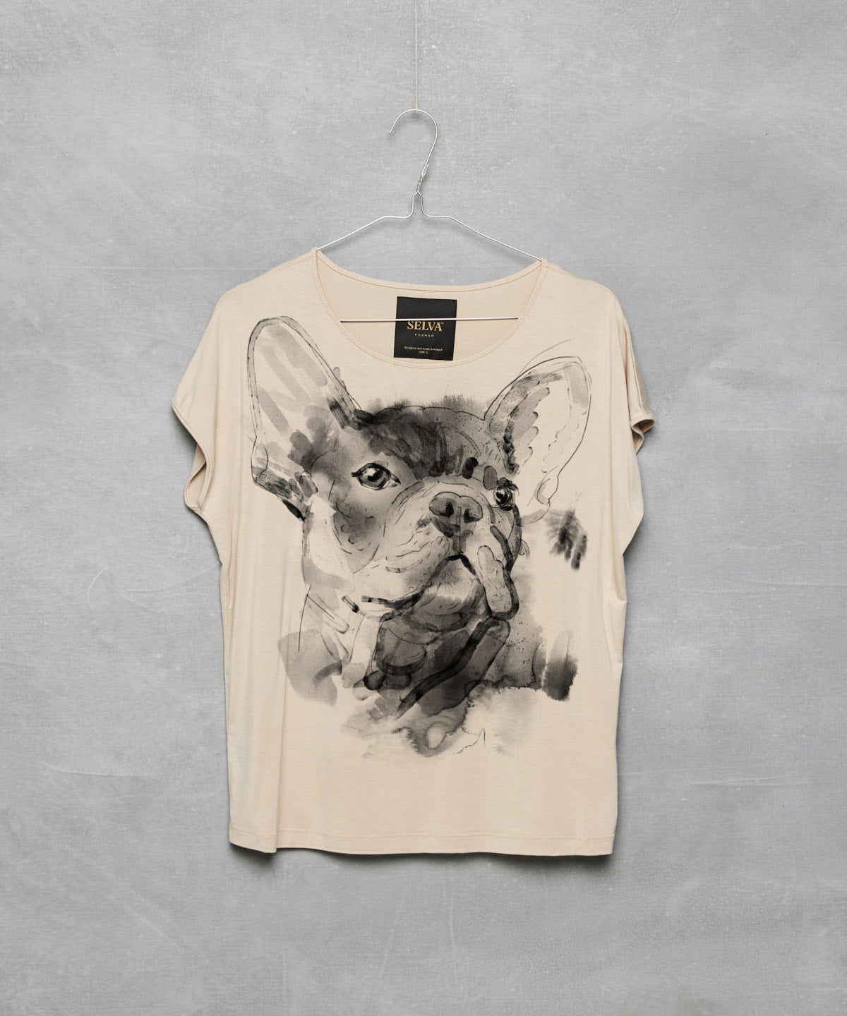 French Bulldog No. 2 Women's Hummus T-Shirt