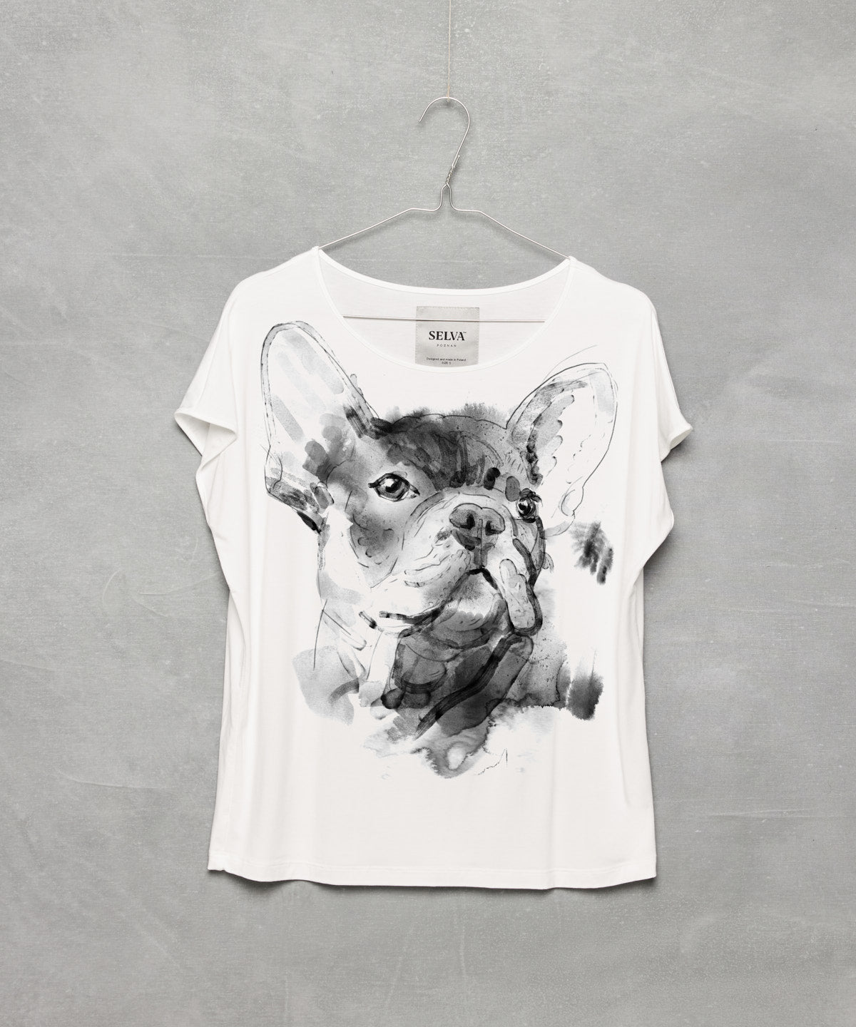 French Bulldog No. 2 Women's White T-Shirt
