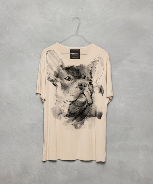 French Bulldog No. 2 Men's Hummus T-Shirt