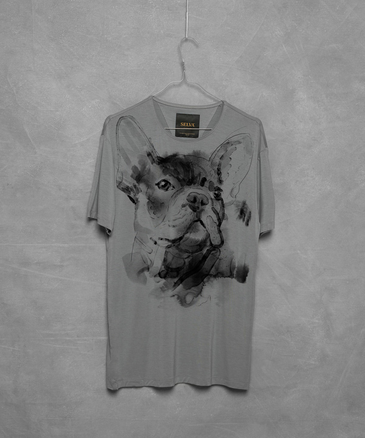 French Bulldog No. 2 Men's Storm Cloud T-Shirt