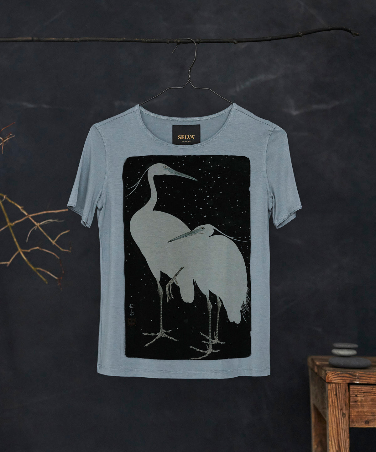 Ide Gakusui T-shirt Woman storm cloud