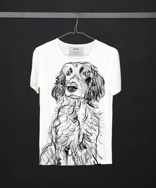 German Spaniel Women's White T-Shirt