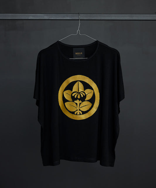 Gold Hosoban Emblem T-shirt WOMAN