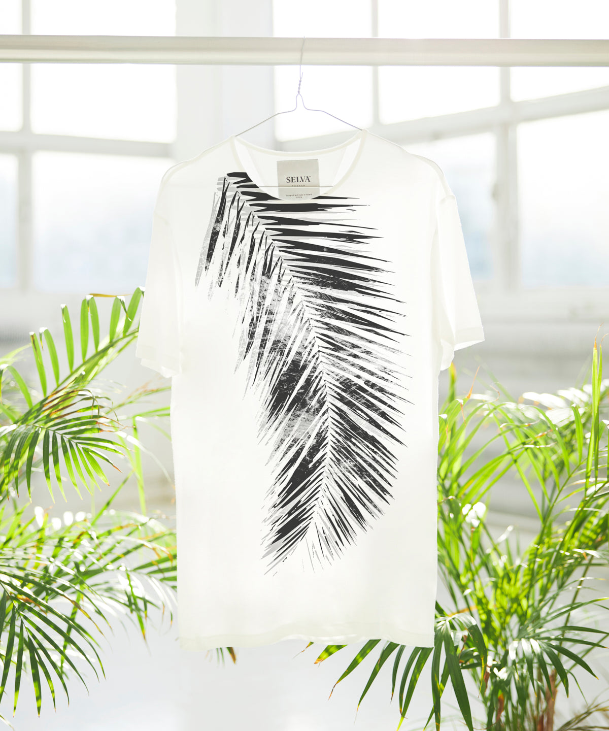 Gray Leaf T-shirt