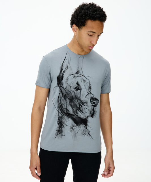 Great Dane No. 3 Men's Storm cloud T-Shirt