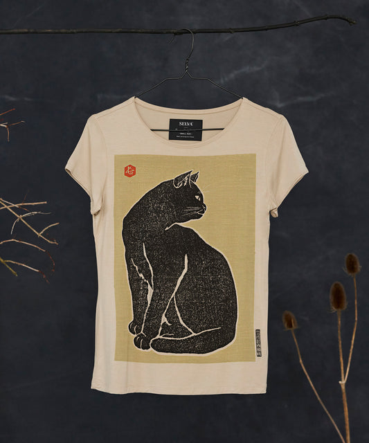 Hasegawa Sadanobu IV hummus "Black cat"
