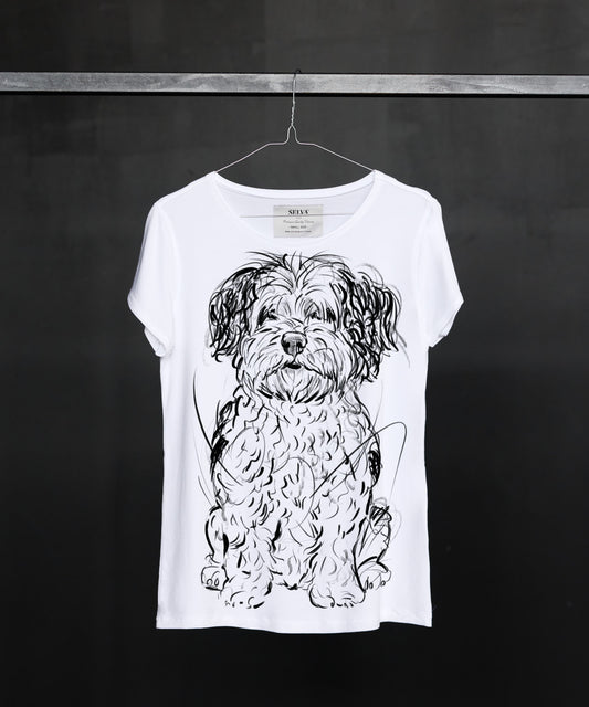 Havanese Women's White T-Shirt