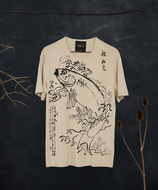 Hiroshige no. 22 Men’s T-Shirt – hummus