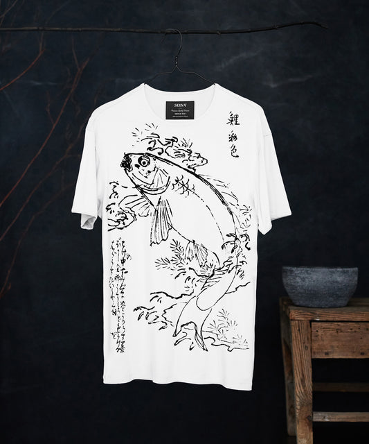 Utagwa Hiroshige no. 22 Men’s T-Shirt – white