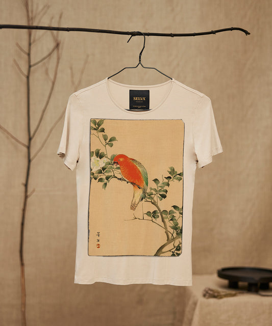 Hobun Kikuch T-shirt Woman hummus