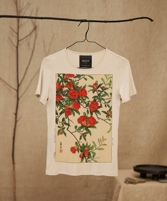 Hodo Nishimura no.22 T-shirt Woman hummus