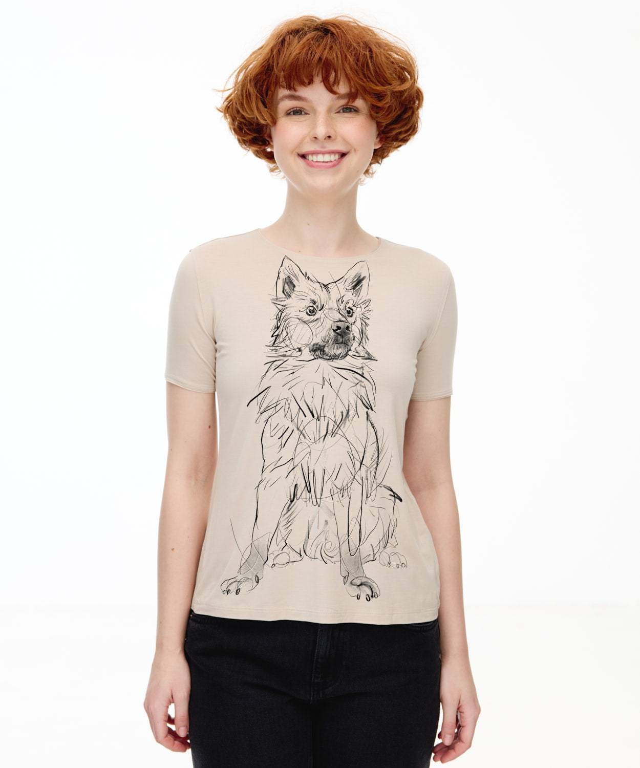 Icelandic Sheepdog Women's Hummus T-Shirt