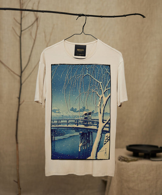 Kawase Hasui No. 2 Men’s T-Shirt – hummus