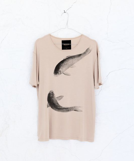 Koi Unknown Artist Men’s T-Shirt – hummus